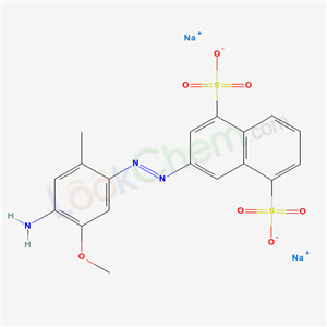 disodium 3-[(4-amino-5-methoxy-o-tolyl)azo]naphthalene-1,5-disulphonate