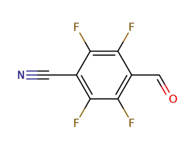 2,3,5,6-tetrafluoro-4-formylbenzonitrile