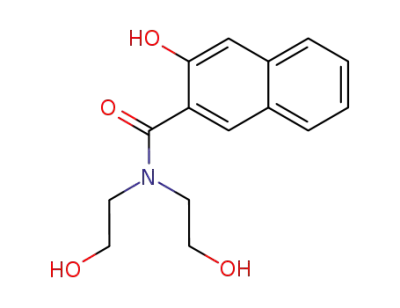 3-hydroxy-[2]naphthoic acid-[bis-(2-hydroxy-ethyl)-amide]